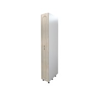 Coloana 30  Zebra Alb /  MDF Sonoma mustata Coloana 30  Zebra Alb /  MDF Sonoma mustata